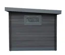 HORI Gartenhaus WPC Pultdach 9