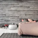 HORI Wandverkleidung Nivello MDF Paneele 3D Optik Appenzeller Fichte grau 2