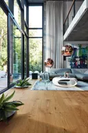MEISTER Lindura Holzboden HD 400 Eiche lebhaft 8900 gebürstet Landhausdiele 5G Dry® 2