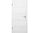 HORI Schallschutz Wohnungseingangstür Valencia Signalweiß RAL9003 SK1 Designkante Vollspan 0