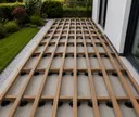 HORI Bangkirai Unterkonstruktion 45 x 70 mm 1