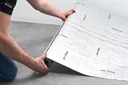 EGGER Dampfbremse Aqua+ Aluflex Unterlage für Laminatböden 2