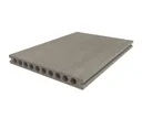 HORI Terrassendiele WPC Hohlkammer Wood Feeling Co-Extrudiert 22,5x210mm hellgrau 2