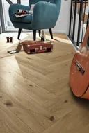 MEISTER Parkett longlife PS 500 Eiche authentic greige 9006 Fischgrätdiele 1