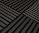 HORI WALL Akustik Dekor Wandpaneele Wenge quadratisch 9