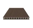 NewTechWood Terrassendielen WPC Hohlkammer Gigante Oldwood Ipe Holzstruktur gebürstet / glatt gebürstet Co-Extrudiert 22,5 x 210 mm 1