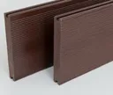 Kovalex Terrassendielen Komplettset WPC massiv Schokoladenbraun 20 x 145 mm 0