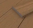 HORI Terrassendiele WPC Massiv Co-Extrudiert tiefe Struktur 22,5 x 138 mm Naturbraun 4