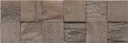 INDO Echtholz Wandverkleidung 3D Holzverblender Teak Mixed Cube Java Sun Bleached 3