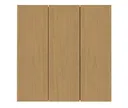 NewTechWood Terrassendielen WPC Hohlkammer Gigante Red Cedar Holzstruktur gebürstet / glatt gebürstet Co-Extrudiert 22,5 x 210 mm 4