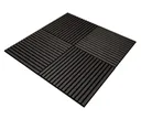 HORI WALL Akustik Dekor Wandpaneele Wenge quadratisch 5