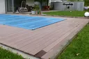 Lignodur terrafina Terrassendielen WPC Massiv Glatt Rotbraun 21x146mm 6