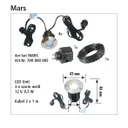 HORI Terrassenstrahler Mars-Set 1
