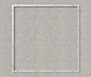 HORI Bodenrahmen für Gerätehaus 262 x 214 cm 0