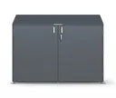 HORI Fahrradbox 200 x 100 x 157 cm Anthrazit 2