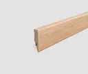 EGGER MDF-Kern Sockelleiste L654 passend zu Fußboden Achensee Eiche 0