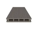 NewTechWood Terrassendielen WPC Hohlkammer Silver Gray Holzstruktur gebürstet / glatt gebürstet Co-Extrudiert 22,5 x 145 mm 2