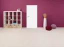 HORI Zimmertür Komplettset Aktion CPL Weißlack RAL9010 Röhrenspan kleine Rundkante 1