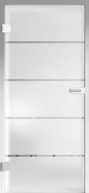 HORI Glastür 8 mm ESG Modell Valencia Komplettset 1