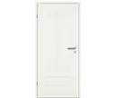 PRÜM Zimmertür ELEGANCE MODENA M3/2 Weißlack Exclusiv RAL 9010 Röhrenspan Eckkante 0