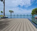HORI Terrassendielen WPC/BPC Apex Massiv grau 23 x 140 mm 1