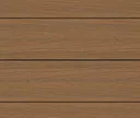 NewTechWood Terrassendielen WPC Hohlkammer Deluxe Oldwood Teak Holzstruktur gebürstet / glatt gebürstet Co-Extrudiert 22,5 x 138 mm 3