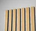 HORI Dekor Akustikpaneel Nature oiled Oak auf Filz Grau 1