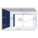 HORI Garagentor PRO L-Sicke glatt Sektionaltor Komplettset 4