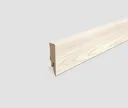 EGGER MDF-Kern Sockelleiste L610 passend zu Fußboden Sheffield Akazie weiss 0