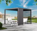 HORI Diogenes Seitenwand für Pavillon feststehend anthrazit 0