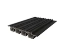 HORI WPC Fassadenprofil Rhombus Premium Small 33 x 215 mm anthrazit-schwarz 3