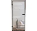 HORI Glastür Komplettset Loft Premium Lines Klarglas ESG 8 mm 0