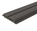 HORI WPC Fassadenprofil Rhombus Premium Medium 33 x 181 mm grau 0