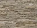 INDO Echtholz Wandverkleidung 3D Holzverblender Teak Diamond Ancient Grey 2