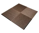 HORI WALL Akustik Dekor Wandpaneele Beige Oak Rundstab Quadratisch 5