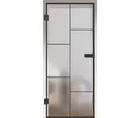 HORI Glastür Komplettset Loft Premium Ilano satiniert ESG 8 mm 0