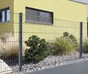 HORI Pfosten für Doppelstabmattenzaun Höhe 103 cm 6