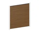 HORI WPC Sichtschutzzaun Stecksystem Odense Rhombus 2