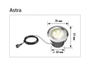 HORI Terrassenstrahler Astra-Set 3