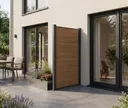 NewTechWood WPC Sichtschutzzaun Stecksystem Portland 4