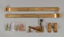 TETZNER & JENTZSCH Gartenzaun HOUSTON-Serie Komplettset 8