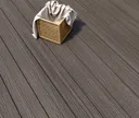NewTechWood Terrassendielen WPC Hohlkammer Gigante Oldwood Silver Gray Holzstruktur gebürstet / glatt gebürstet Co-Extrudiert 22,5 x 210 mm 0
