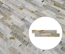 HORI Wandverkleidung Natursteinverblender Titlis Weiß/Beige 0