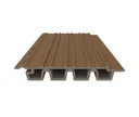 NewTechWood WPC Fassadenprofil Castellatio PRO35 33 x 215 mm Teak 2