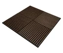 HORI WALL Akustik Dekor Wandpaneele Walnut quadratisch 5