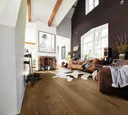 MEISTER Lindura Holzboden HD 400 Eiche authentic olivgrau 8903 gebürstet Landhausdiele 5G Dry® 1