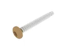 HORI Fassadenprofil Schrauben Set Hellbraun 4,2 x 38 mm 1