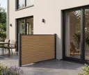 NewTechWood WPC Sichtschutzzaun Stecksystem Modena Rhombus 8
