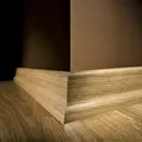 Kährs Sockelleiste Eiche lichtweiß mattlackiert 0