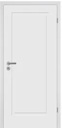 HORI Zimmertür Alicante 1 Weißlack RAL9010 Röhrenspan Eckkante 0